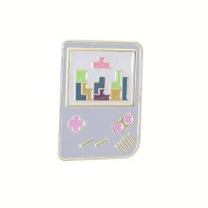 Retro GameBoy Tetris Enamel Pin